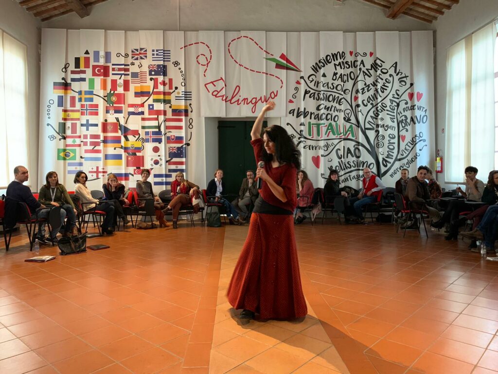 2020 | Laboratorio didattico presso il 3° Simposio Didattico Edulingua, San Severino Marche